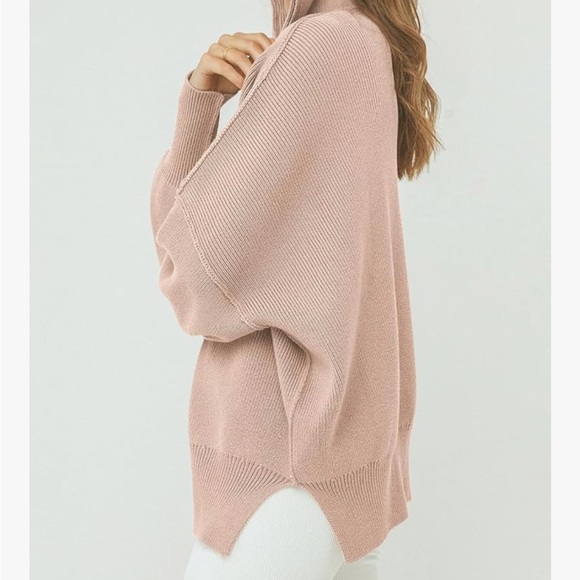 Pink Quarter-Zip Pullover - Picture 4 of 8